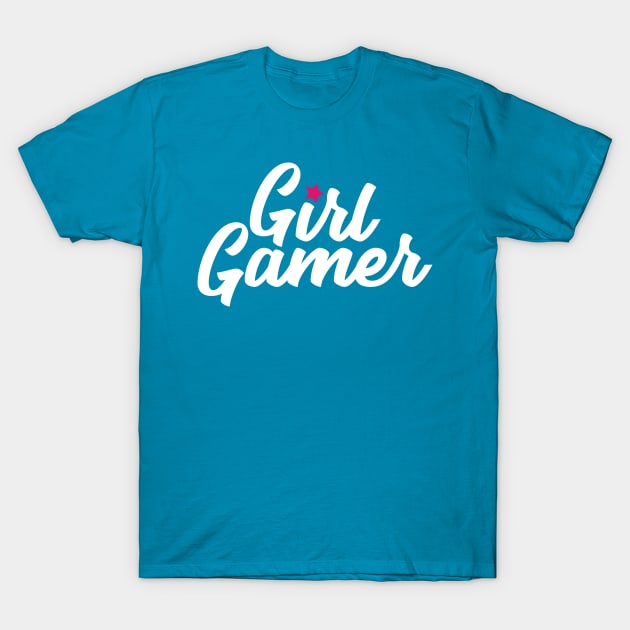 Girl Gamer T-Shirt by machmigo